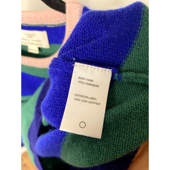 Trovata Birds of Paradis Cashmere Ryann Sweater size XS - Picture 5 of 7